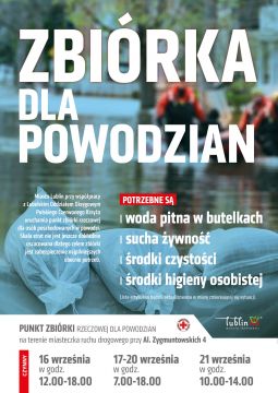 Zbiórka dla powodzian