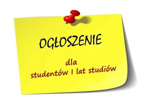 Szkolenia dla studentów I roku - rok akad. 2024/2025