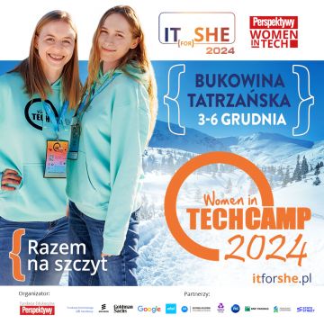 Trwa rekrutacja na Women in Tech Camp 2024