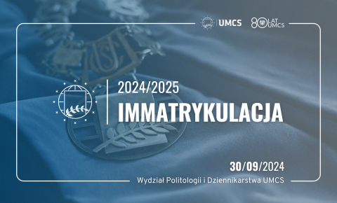 Immatrykulacja studentów pierwszego roku 2024/2025