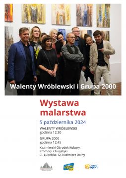 Wernisaż wystawy malarstwa dr hab. Walentego...