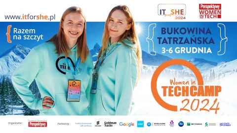 Rekrutacja do Women in Tech Camp 2024