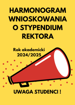 Stypendium rektora 2024/2025