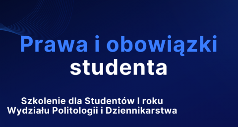 Szkolenie z Praw i Obowiązków Studenta