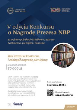 V edycja Konkursu o Nagrodę Prezesa NBP za wybitne...