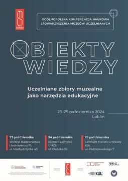 Ogólnopolska konferencja naukowa "Obiekty wiedzy....