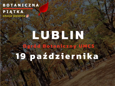 19.10. „Botaniczna Piątka” - edycja jesienna