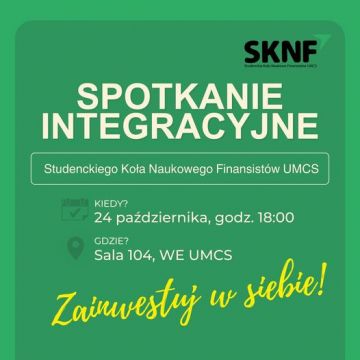 Spotkanie integracyjne SKNF