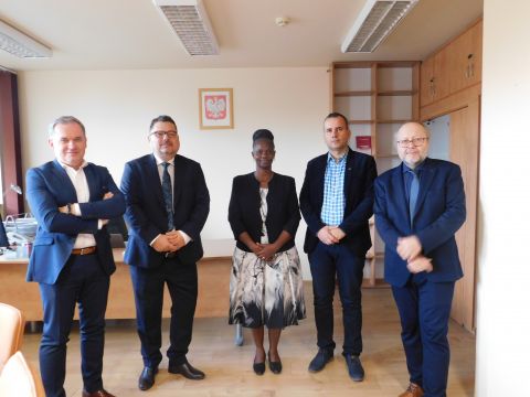 Dean Helena Myeya's visit to the Faculty of Economics 