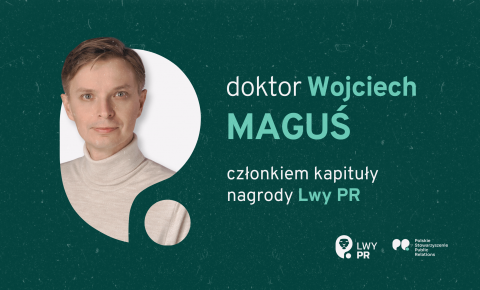 Dr Wojciech Maguś w kapitule nagrody Lwy PR