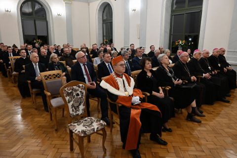 Prorektor prof. Arkadiusz Bereza na inauguracji roku...