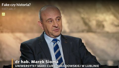 Prof. M. Sioma w programie "Fake czy historia?"