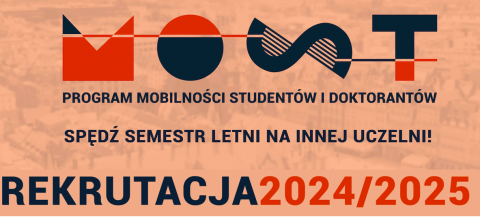 Rekrutacja do programu MOST na semestr letni 2024/2025