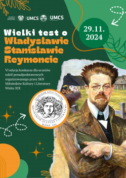 Wielki test o Władysławie Reymoncie - zaproszenie do udziału