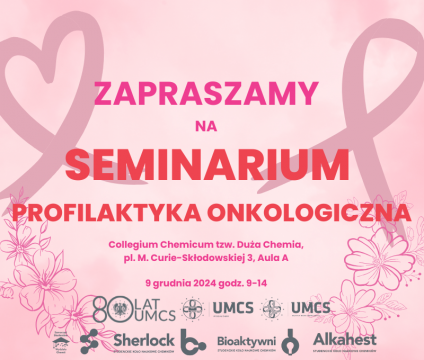 Zaproszenie na seminarium "Profilaktyka...