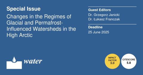 Zaproszenie do publikowania w czasopiśmie "Water"