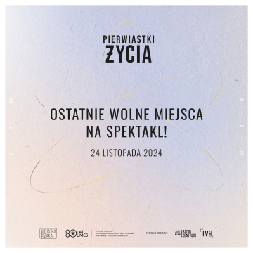 Ostatnie miejsca na ostatnie "Pierwiastki życia"!