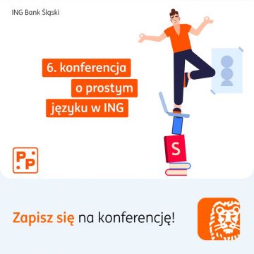 6. konferencja o prostym języku w ING - 27 listopada