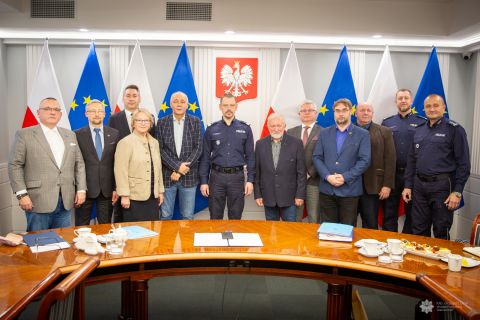 Prof. R. Litwiński w Radzie Historycznej Komendanta...