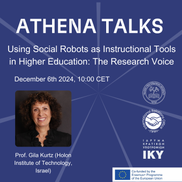 ATHENA Talk: Using Social Robots as Instructional Tools...