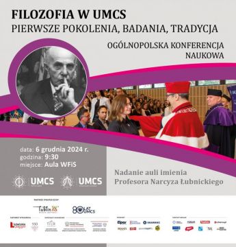 Filozofia w UMCS: pierwsze pokolenia, badania, tradycja