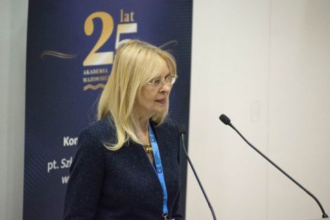 Prof. Iwona Hofman na konferencji naukowej w Płocku