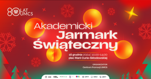 Akademicki Jarmark Świąteczny - zapraszamy na trzecią...