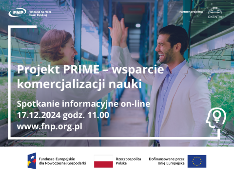 Projekt PRIME – wsparcie komercjalizacji nauki: spotkanie...