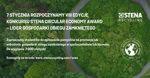 VIII edycja konkursu Stena Circular Economy Award