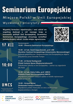 Program „Seminarium Europejskiego”