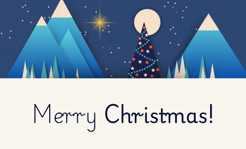 Christmas wishes from the director of IIR, Prof. Marek...