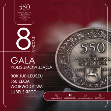 Gala podsumowująca jubileusz województwa lubelskiego