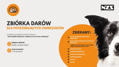 Razem dla zwierząt! | Zbiórka darów 