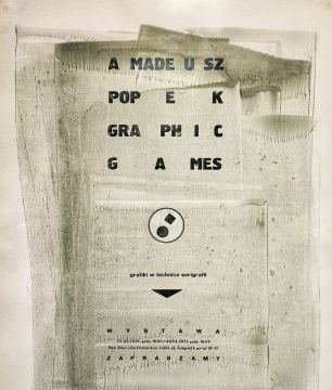 Wernisaz wystawy dr hab. Amadeusza Popka pt. Graphic games
