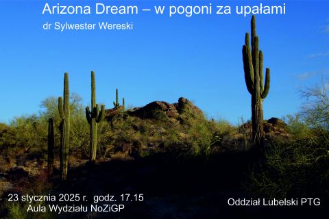 Arizona Dream... – Join Us for the Lecture!