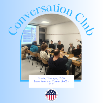 Klub Konwersacyjny w American Corner UMCS