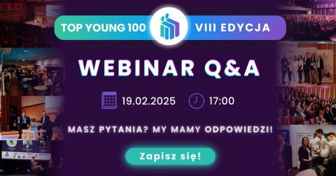 Program Top Young 100 - webinar informacyjny