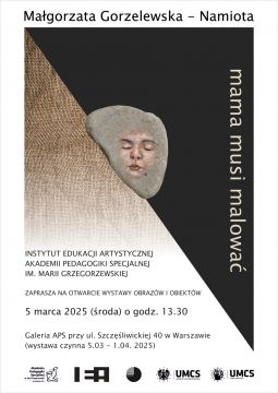 Mama musi malować | wystawa dr hab. Małgorzaty...