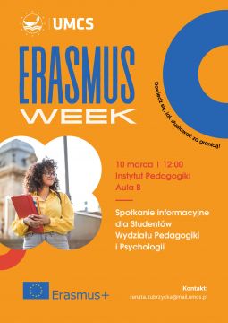 Erasmus - spotkanie informacyjne 