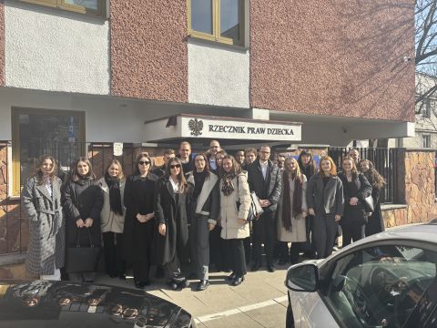 Studenckie Koło Naukowe Prawników z wizytą w Biurze...