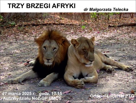 Trzy brzegi Afryki | odczyt OL PTG