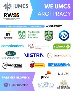 Targi Pracy RWSS WE UMCS – Twoja szansa na zawodowy sukces!