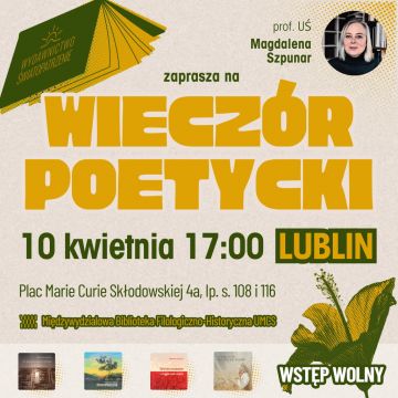 Wieczór poetycki w Międzywydziałowej Bibliotece...