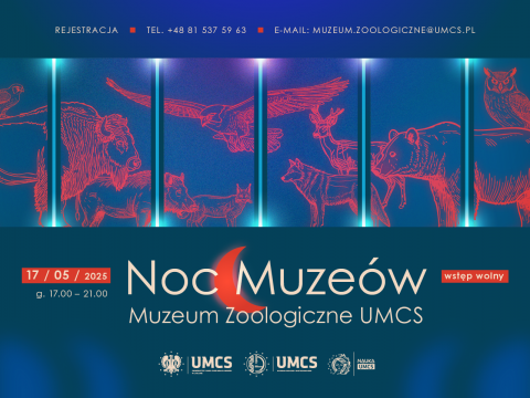 Noc Muzeów w Muzeum Zoologicznym UMCS