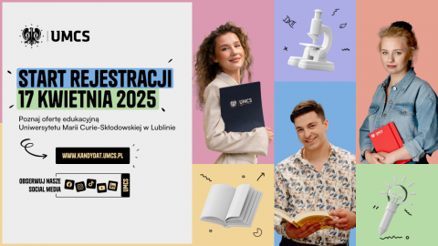 Ruszyła rekrutacja na studia na UMCS! 