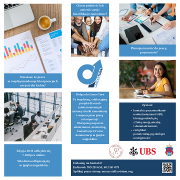Career Turn - bezpłatny projekt dla osób szukających...