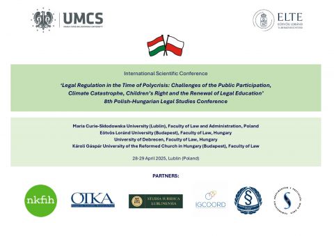 8. Polsko-Węgierska Prawnicza Konferencja Naukowa