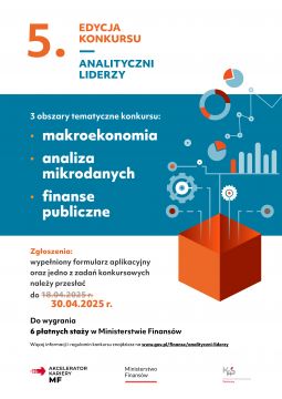 Konkurs „Analityczni Liderzy” – przedłużony termin...