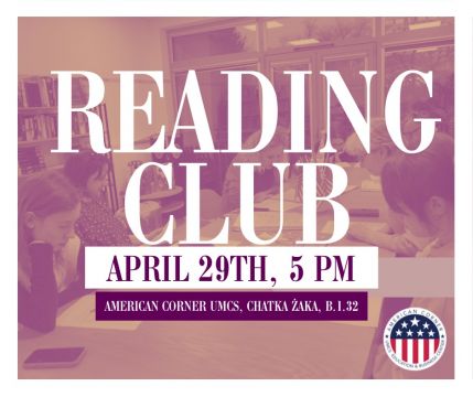 Reading Club with Dominika at the American Corner