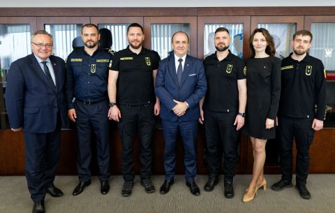 Spotkanie z przedstawicielami Lwowskiej Służby Celnej